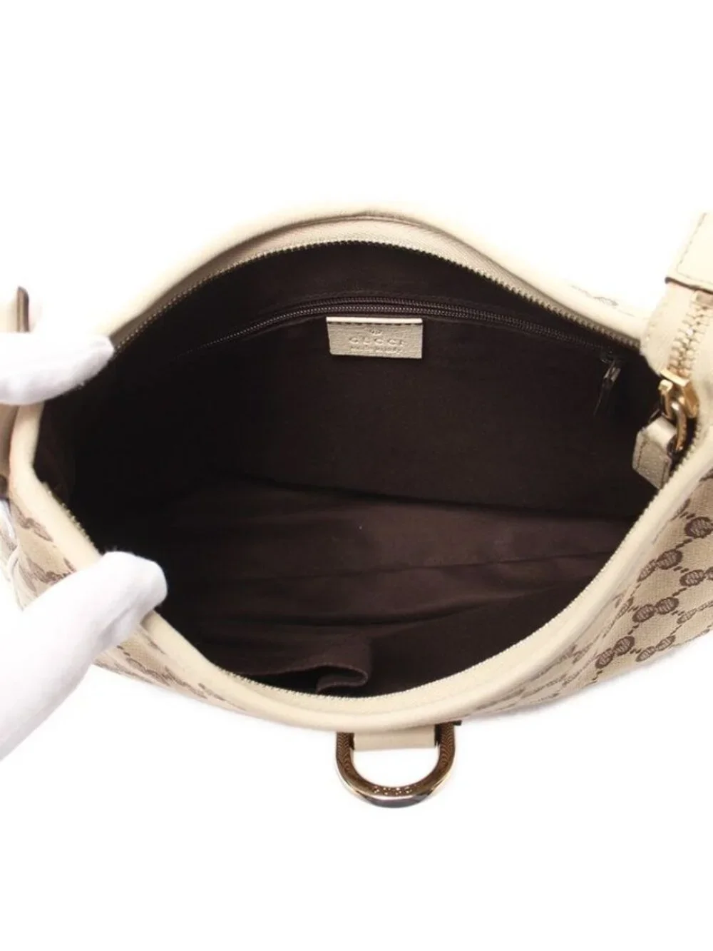 Gucci Shoulder Bag GG Canvas Abbey - Picture 5 of 10